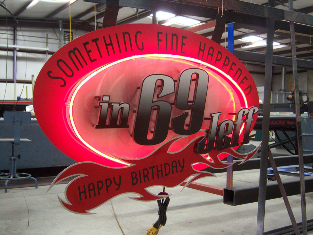 Interior Signage Fresno Neon Sign Company